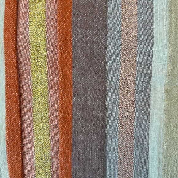 Soft Surroundings Maddalena Petite striped button-up shirt - Picture 7 of 9